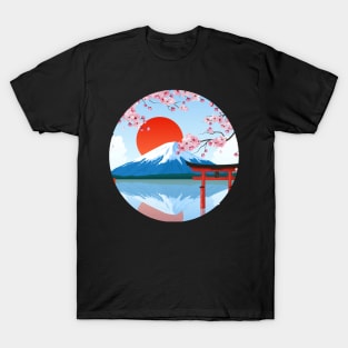 Sakura sunrise T-Shirt